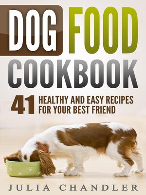 cover image of Dog Food Cookbook